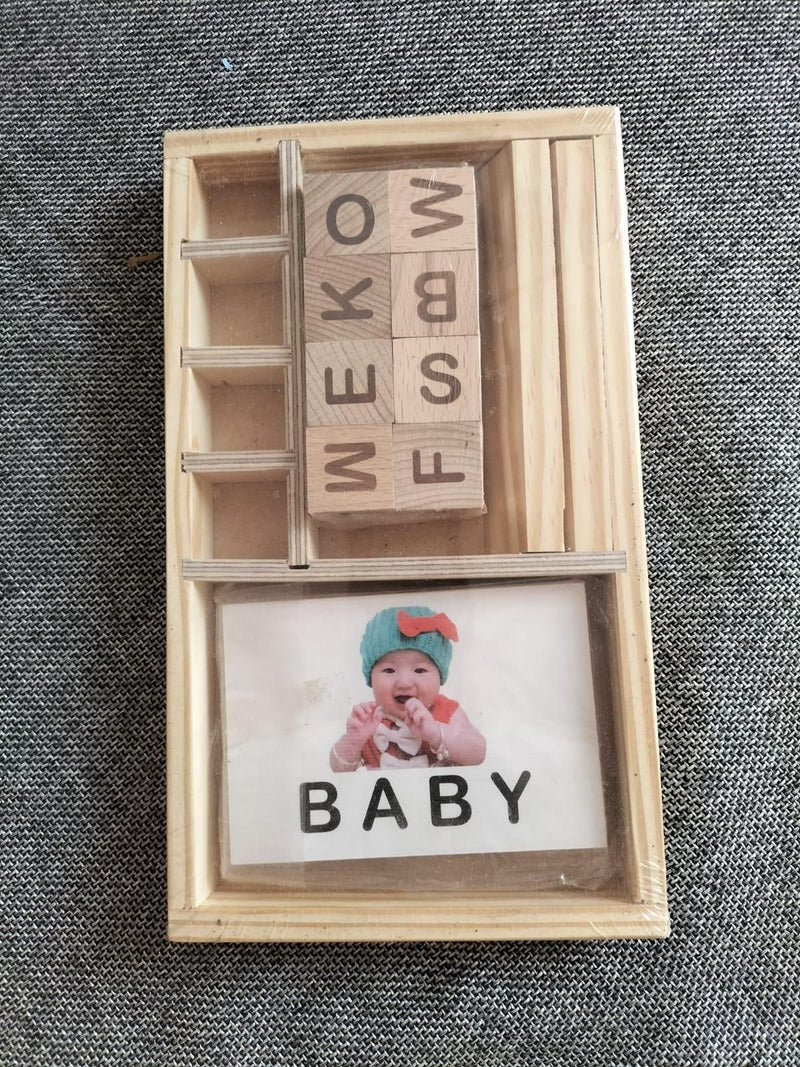 Wooden Blocks Spelling Game